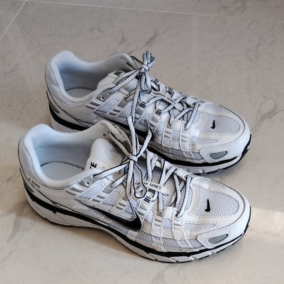 Nike P-6000 "White/Metallic Silver/Black/Black"