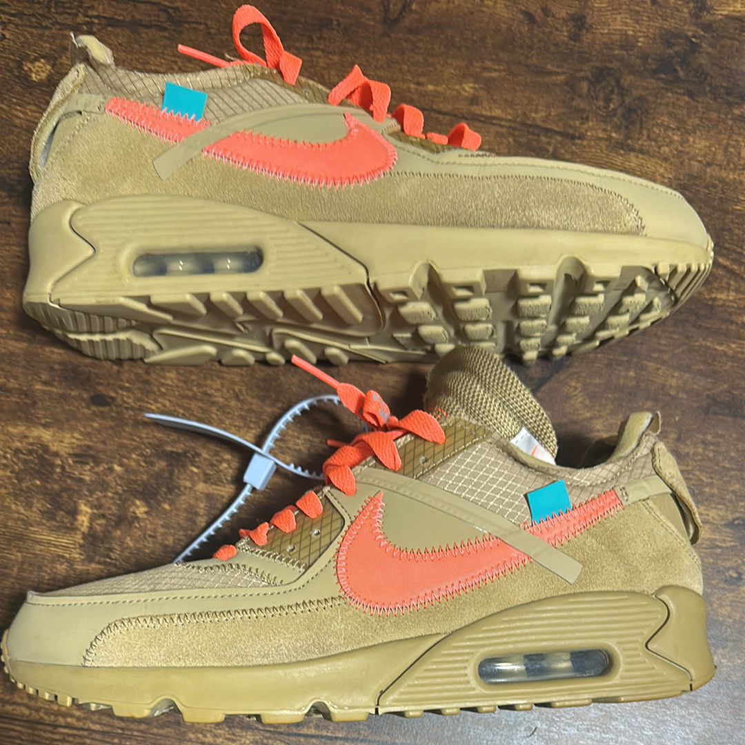 Off-White × Nike Air Max 90 "Desert Ore"