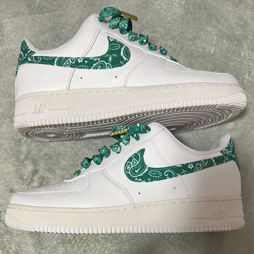 Nike Women's Air Force 1 Low '07 Essential "Green Paisley"
