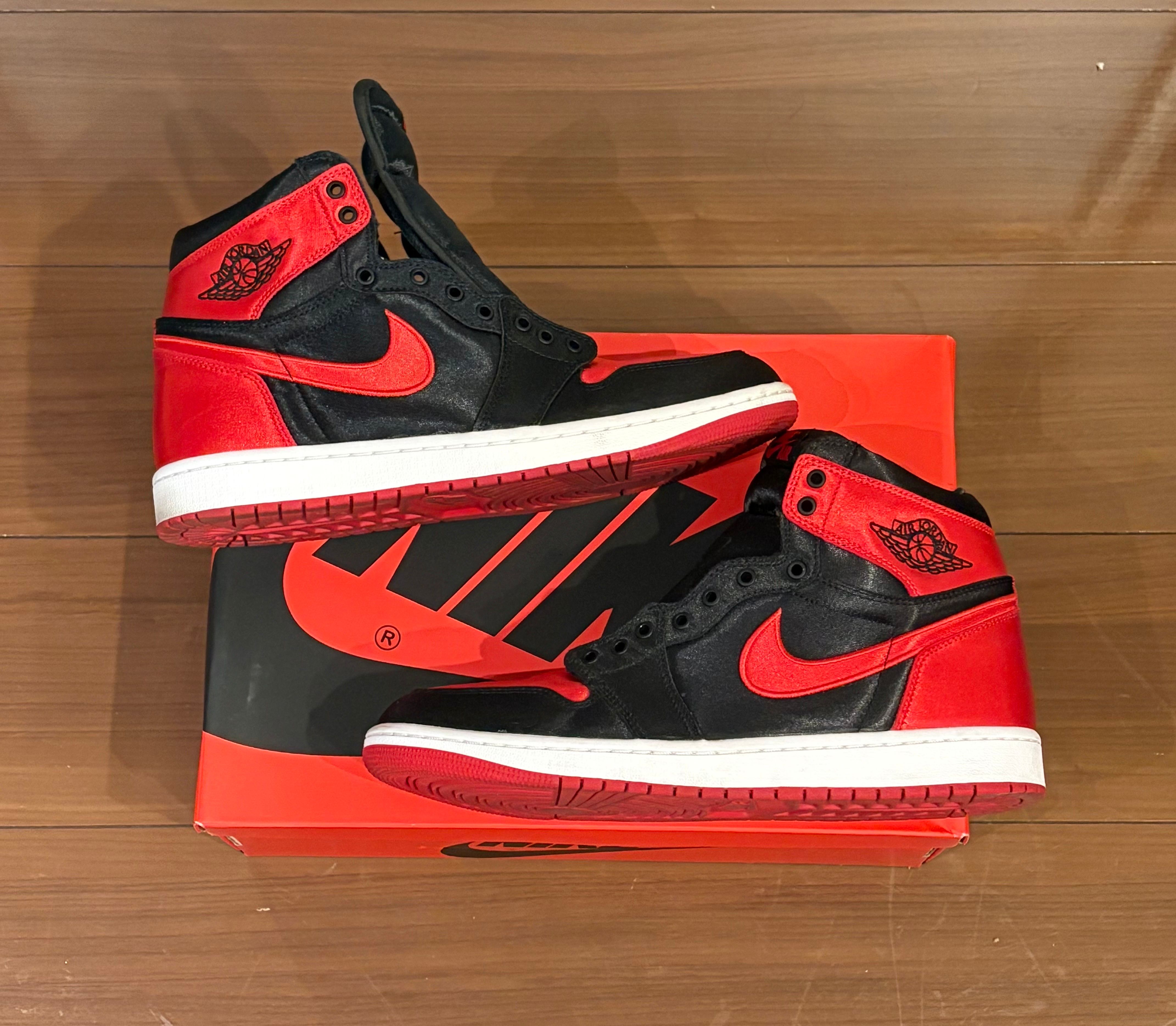 Nike Women's Air Jordan 1 Retro High OG "Satin Bred"