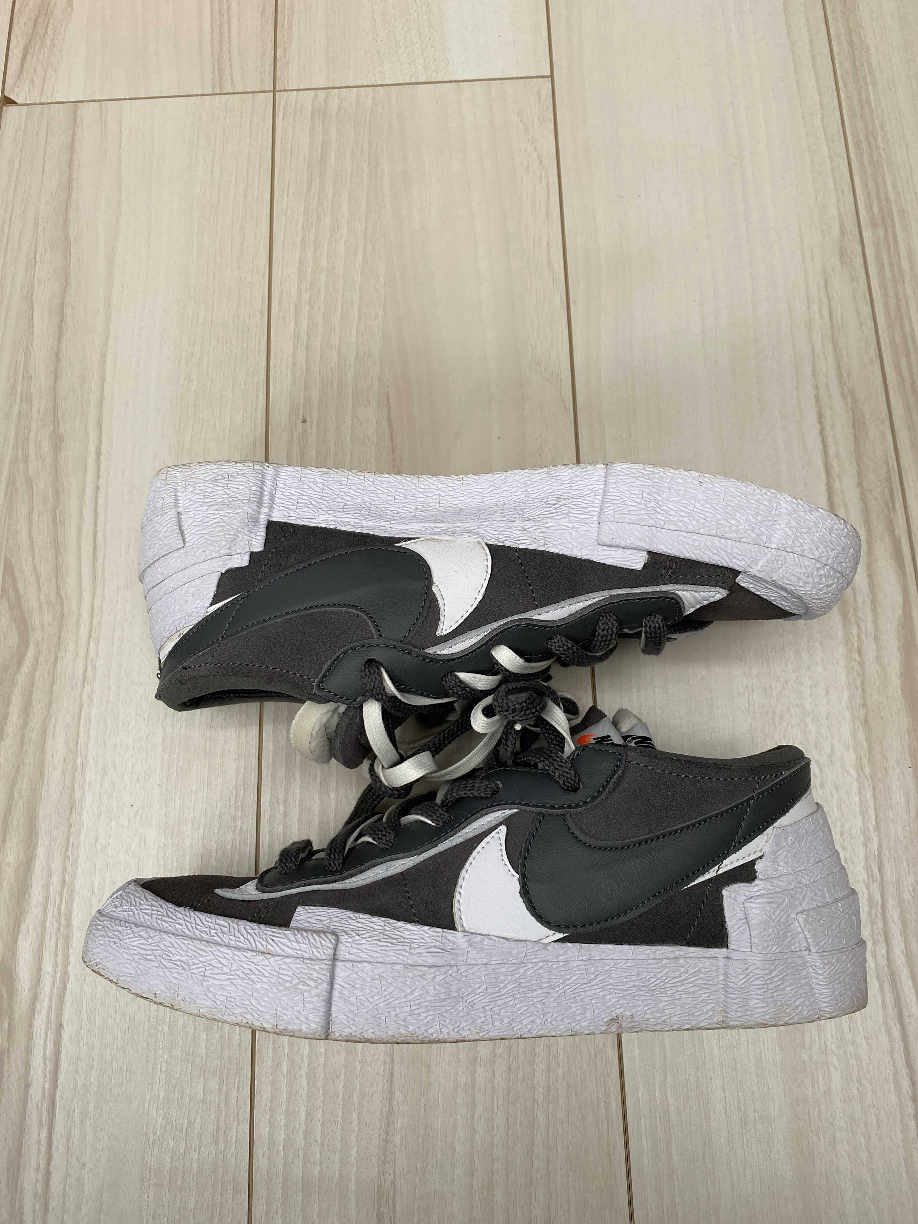 Sacai × Nike Blazer Low "Iron Grey"