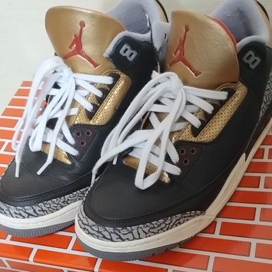 Nike Women's Air Jordan 3 "Black/Gold"
