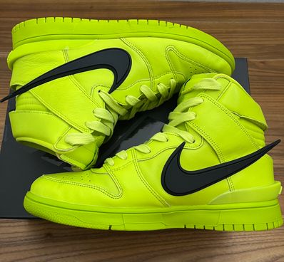 AMBUSH × NIKE DUNK HIGH "FLASH LIME"