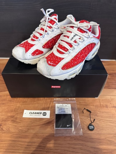 Supreme × Nike Air Max Tailwind 4 "Red"