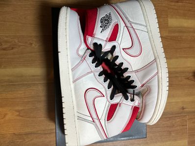 Nike Air Jordan 1 Retro High OG "Sail/University Red"