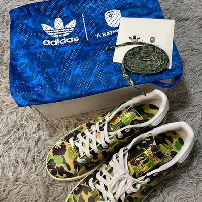 A BATHING APE × adidas Stan Smith "Abc Camo"