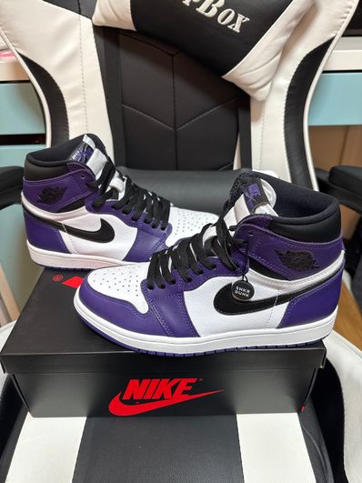 Nike Air Jordan 1 Retro High OG "Court Purple White/Black" (2020)