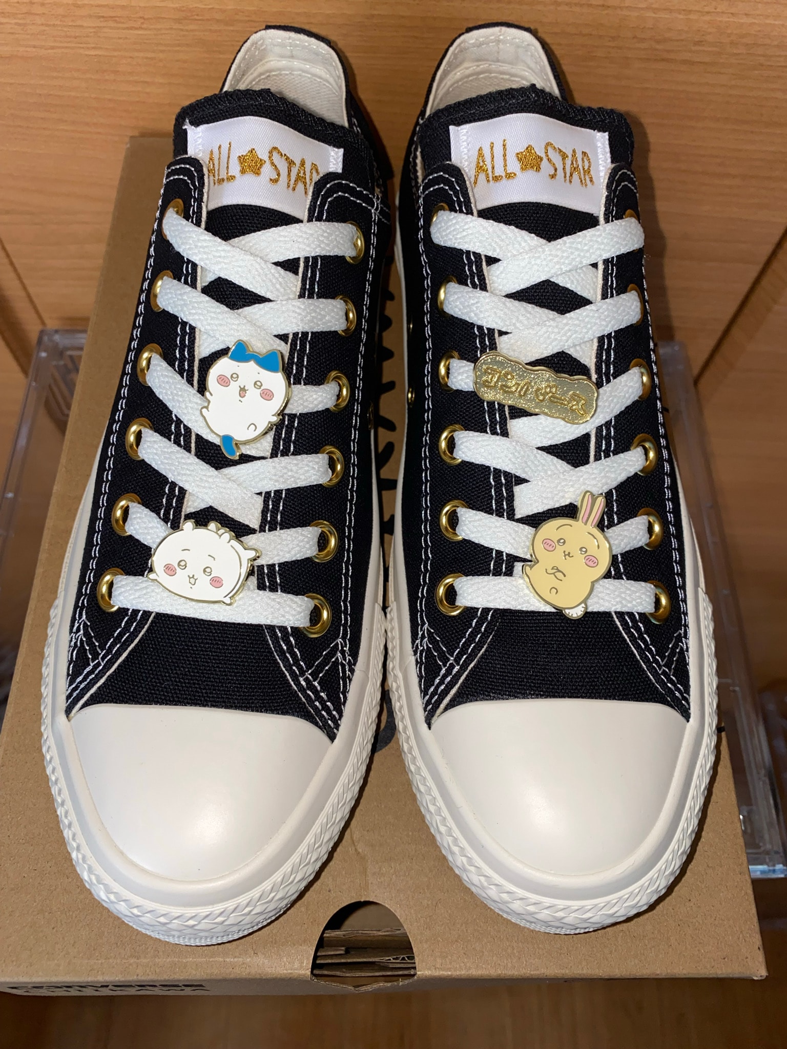 Chiikawa × Converse All Star GD OX "Black"