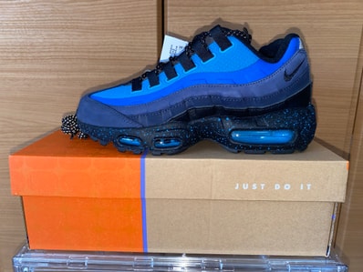 Stash × Nike Air Max 95 "Black and Harbor Blue" (2024)