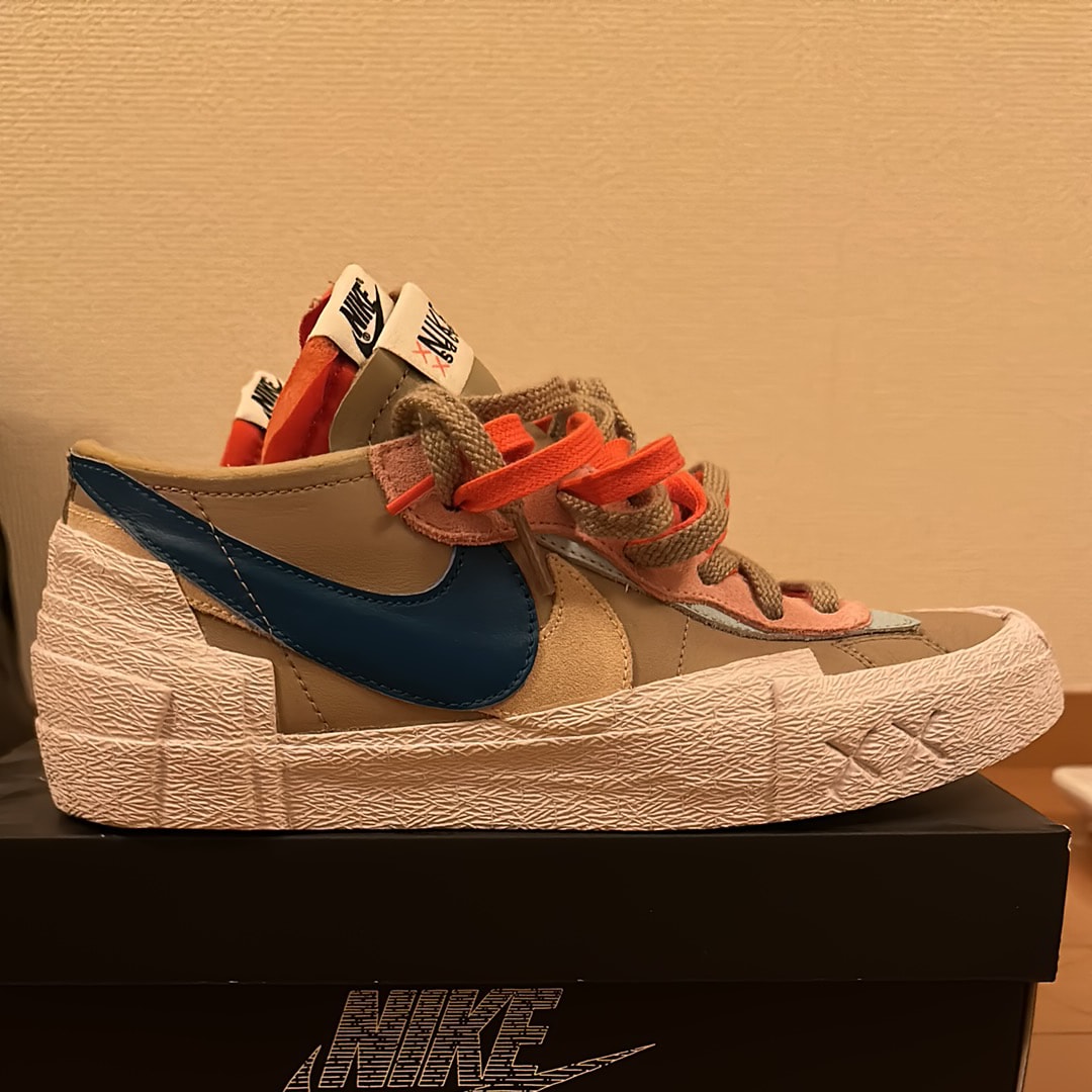 KAWS × sacai × Nike Blazer Low "Reed"