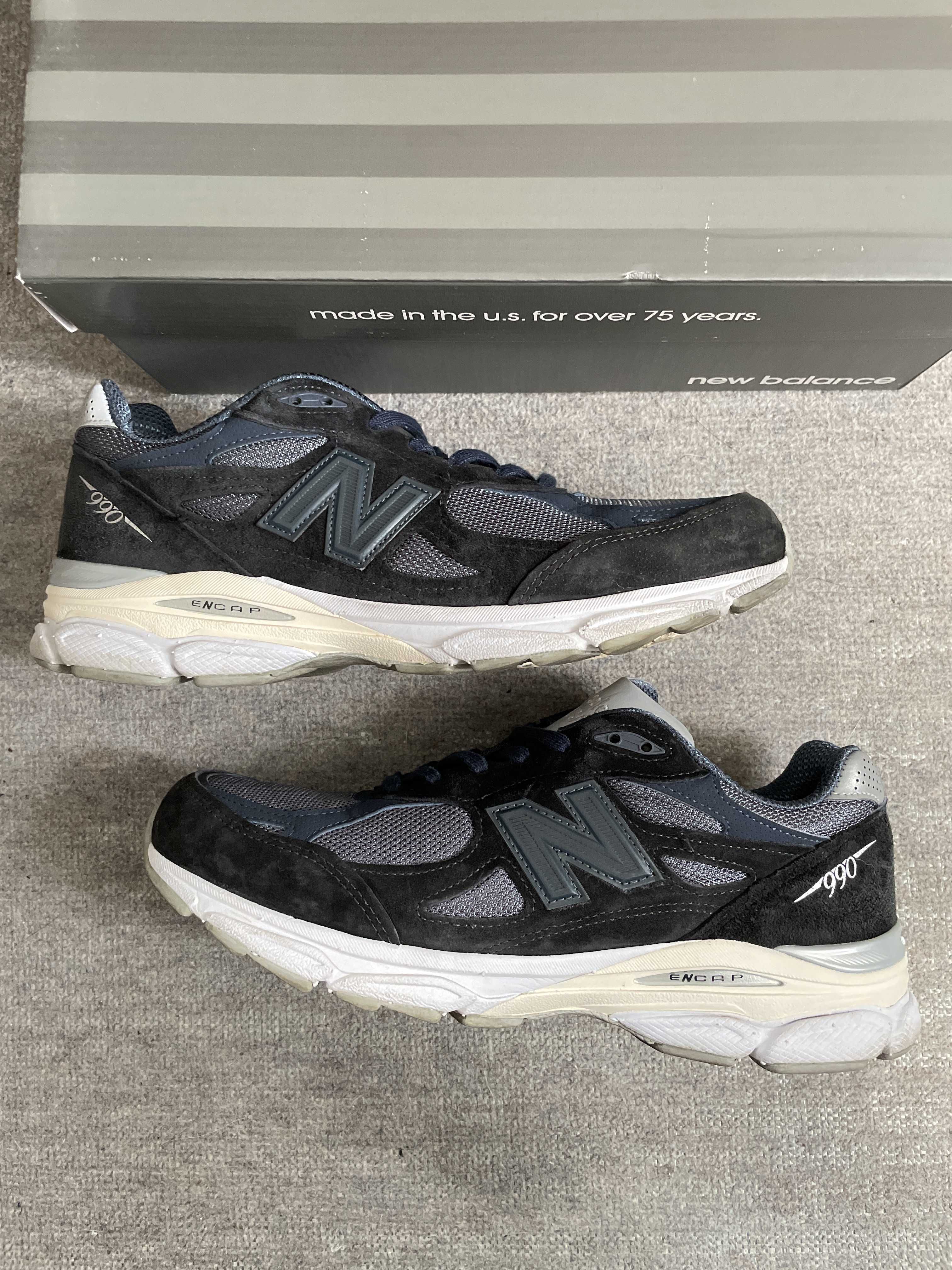 KITH Ronnie Fieg × New Balance 990V3 "Genesis/Navy"