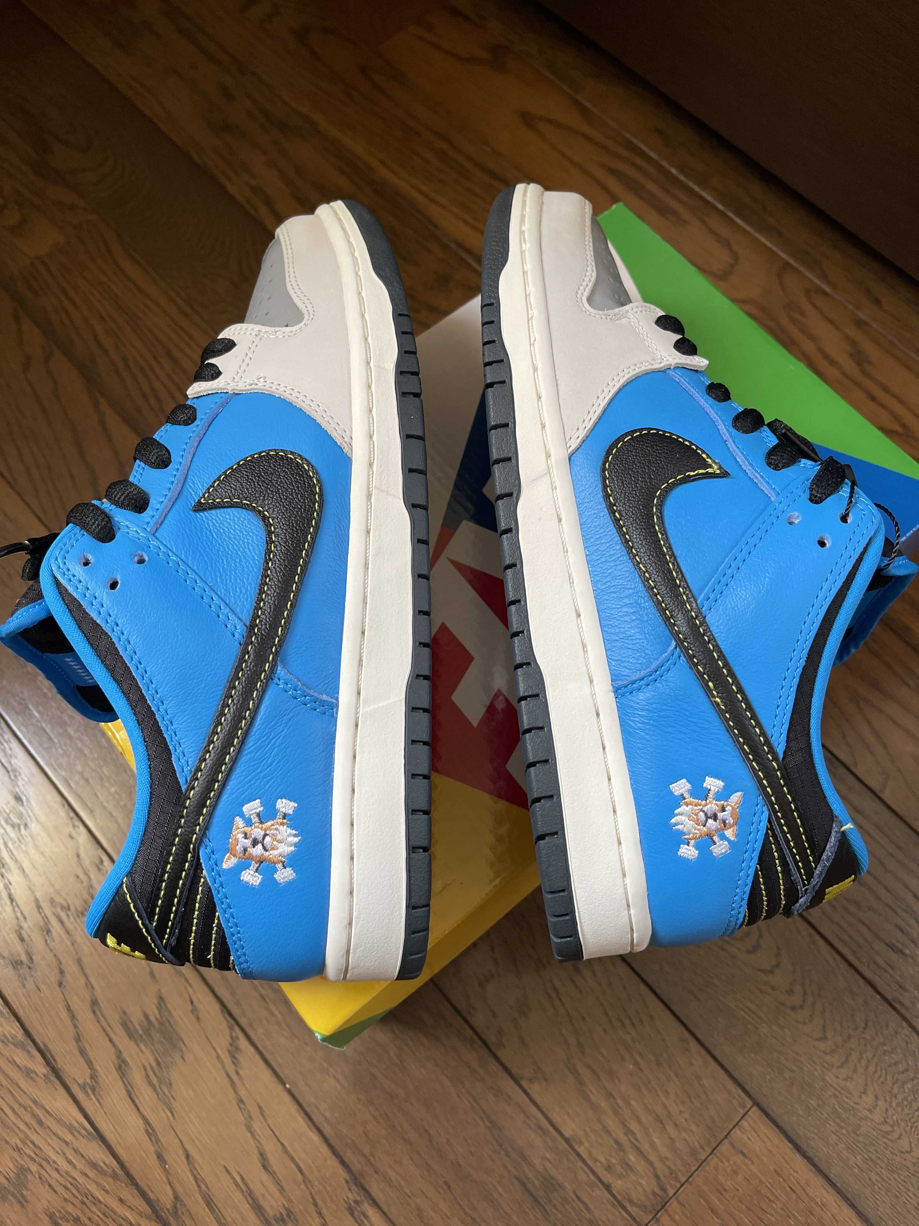Instant Skateboards × Nike SB Dunk Low "Blue Hero"