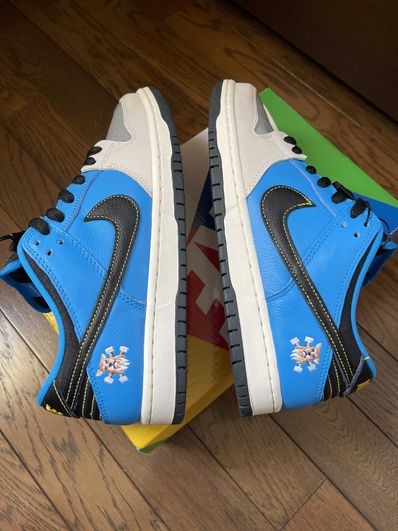 Instant Skateboards × Nike SB Dunk Low "Blue Hero"