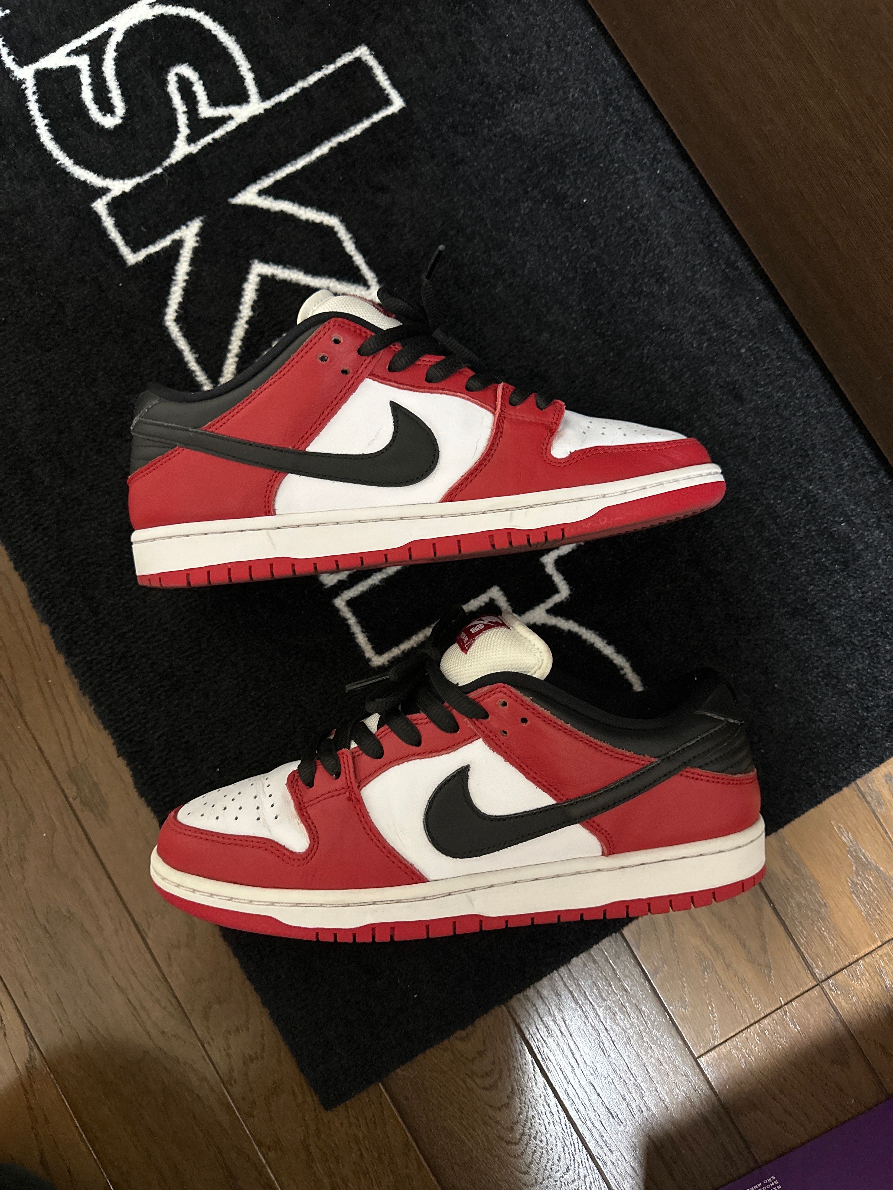 Nike SB Dunk Low Pro "J-Pack Chicago/Varsity Red and White"