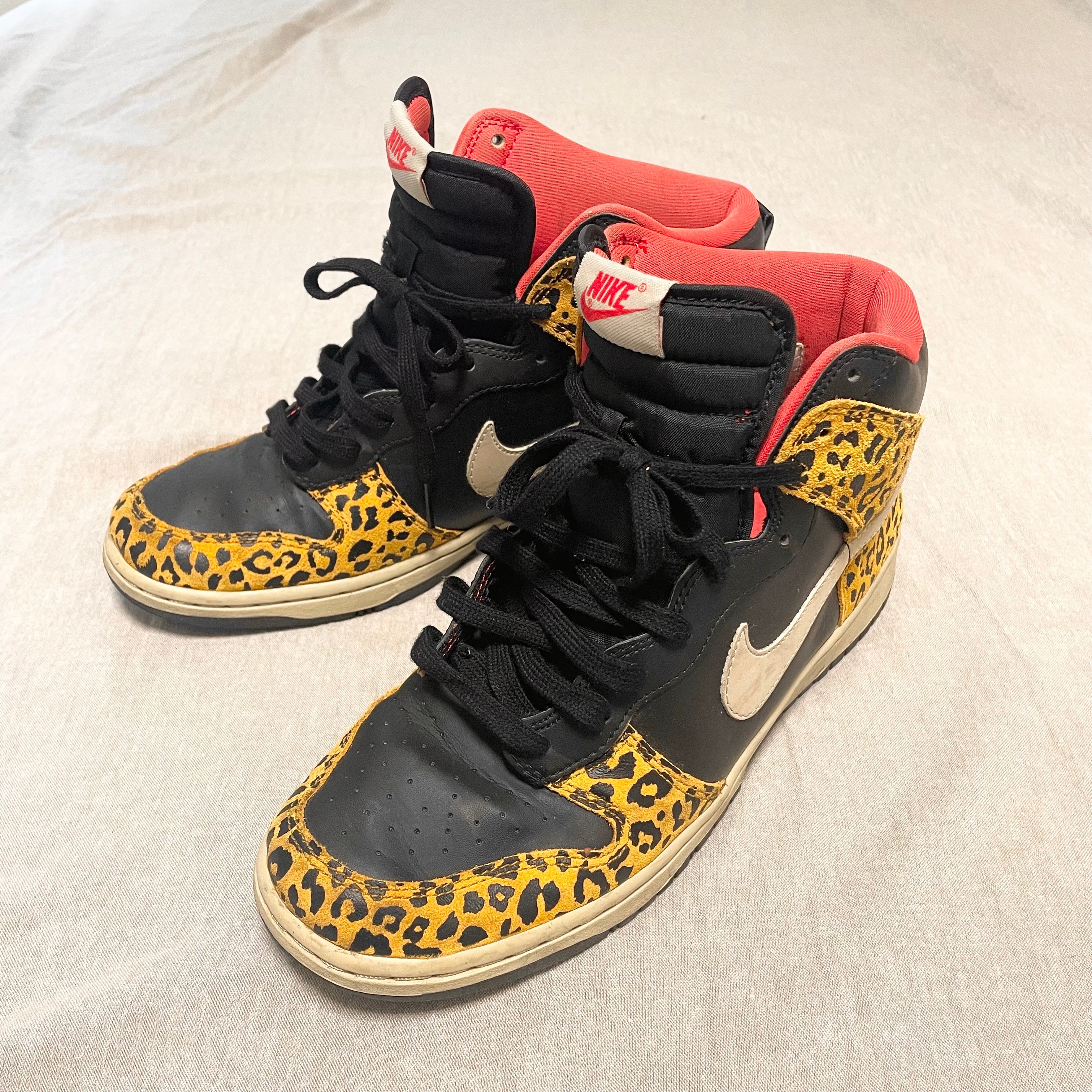 Nike Women's Dunk High Skinny "Leopard"