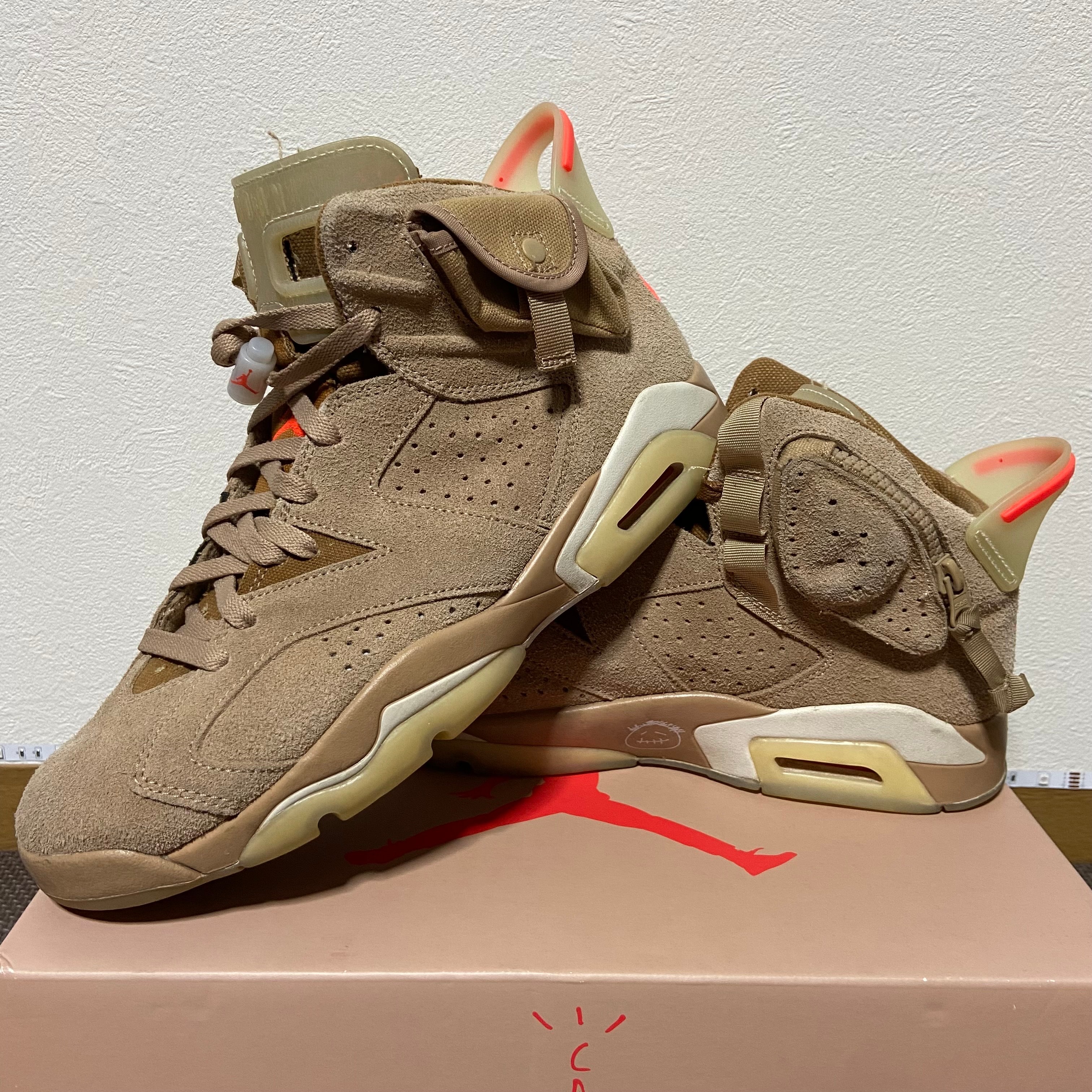 Travis Scott × Nike Air Jordan 6 "British Khaki"