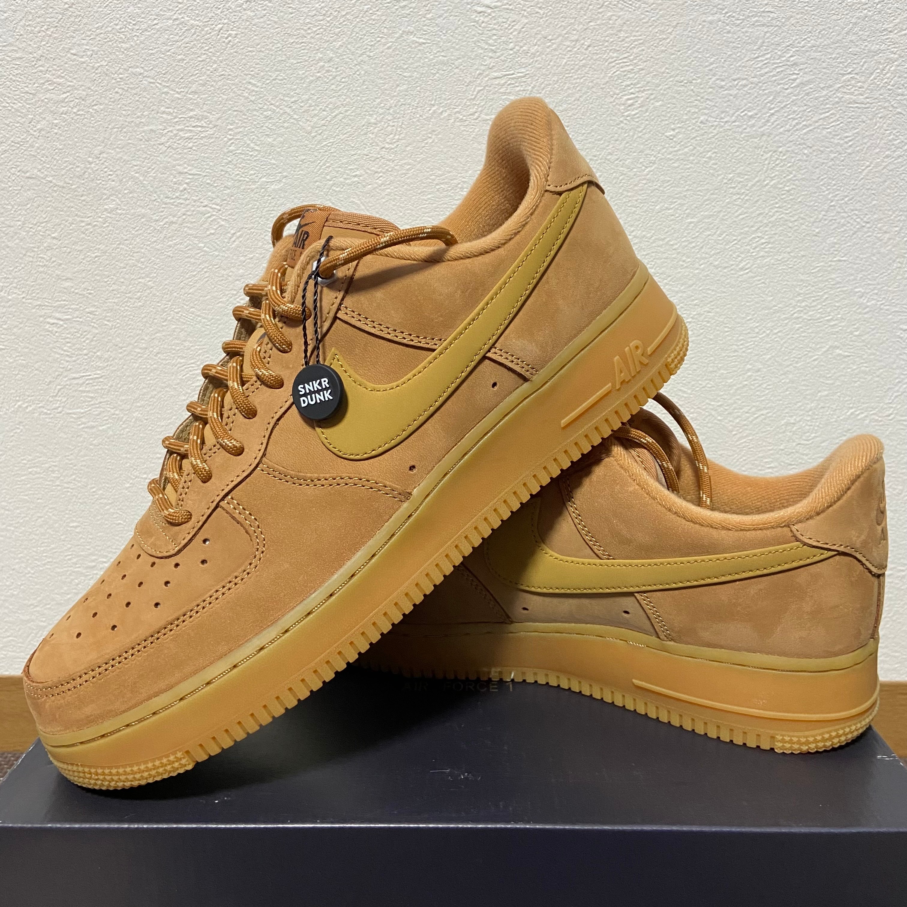 ナイキ エアフォース1 ロー '07 WB "フラックス/ウィート"