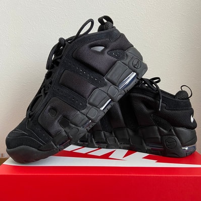 Nike Air More Uptempo Low "Triple Black"