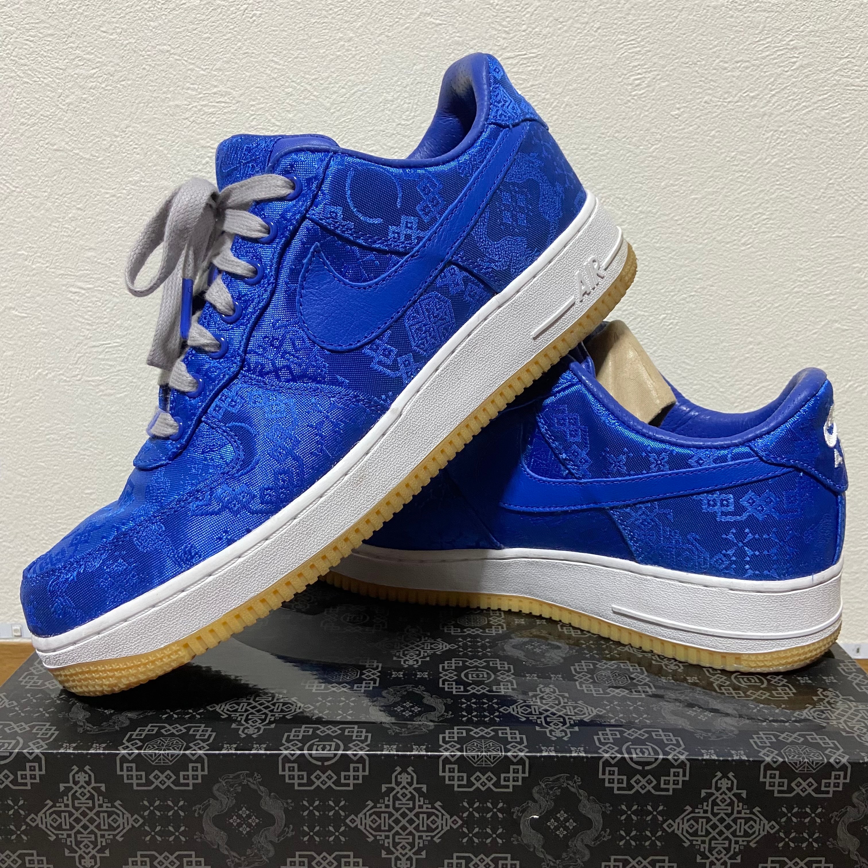 CLOT × Nike Air Force 1 Low "Blue"