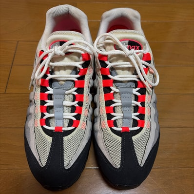 Nike Air Max 95 "White/Solar Red"