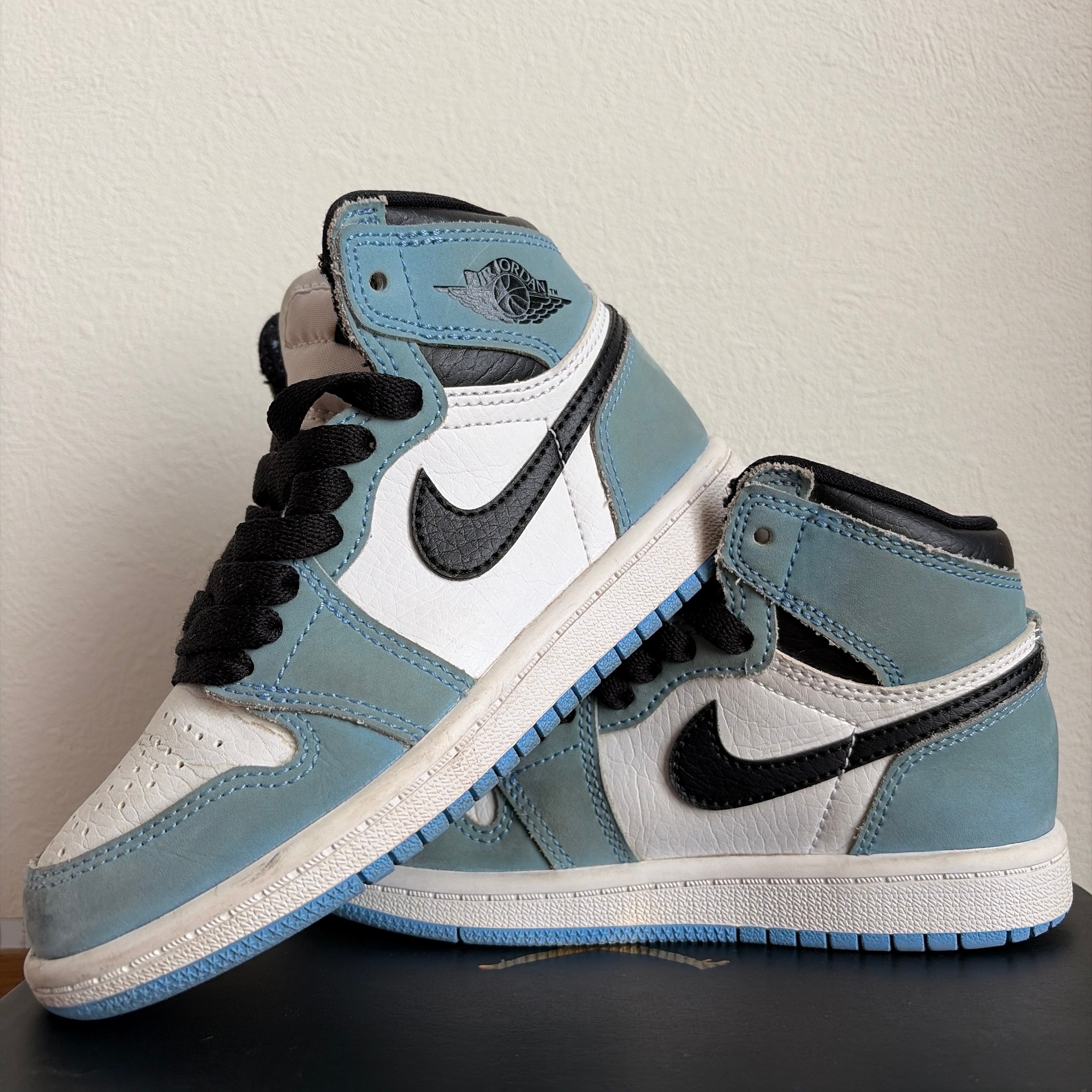 Nike PS Jordan 1 High "White/University Blue/Black"