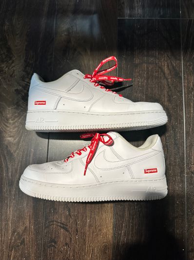 Supreme × Nike Air Force 1 Low "White"