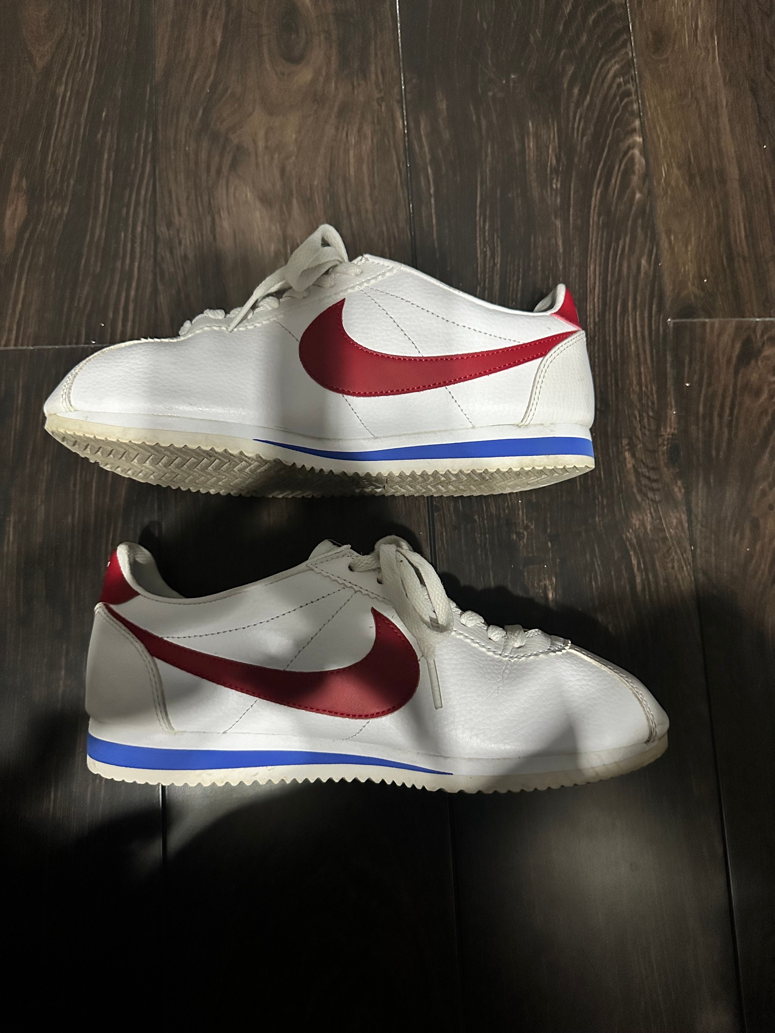 Nike Classic Cortez Leather "White/Varsity Red"
