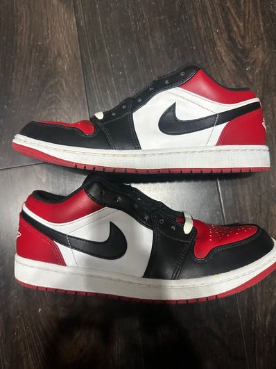 Nike Air Jordan 1 Low "Bred Toe"