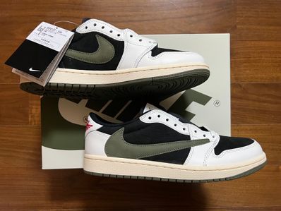 Travis Scott × Nike Women's Air Jordan 1 Low OG "Medium Olive"