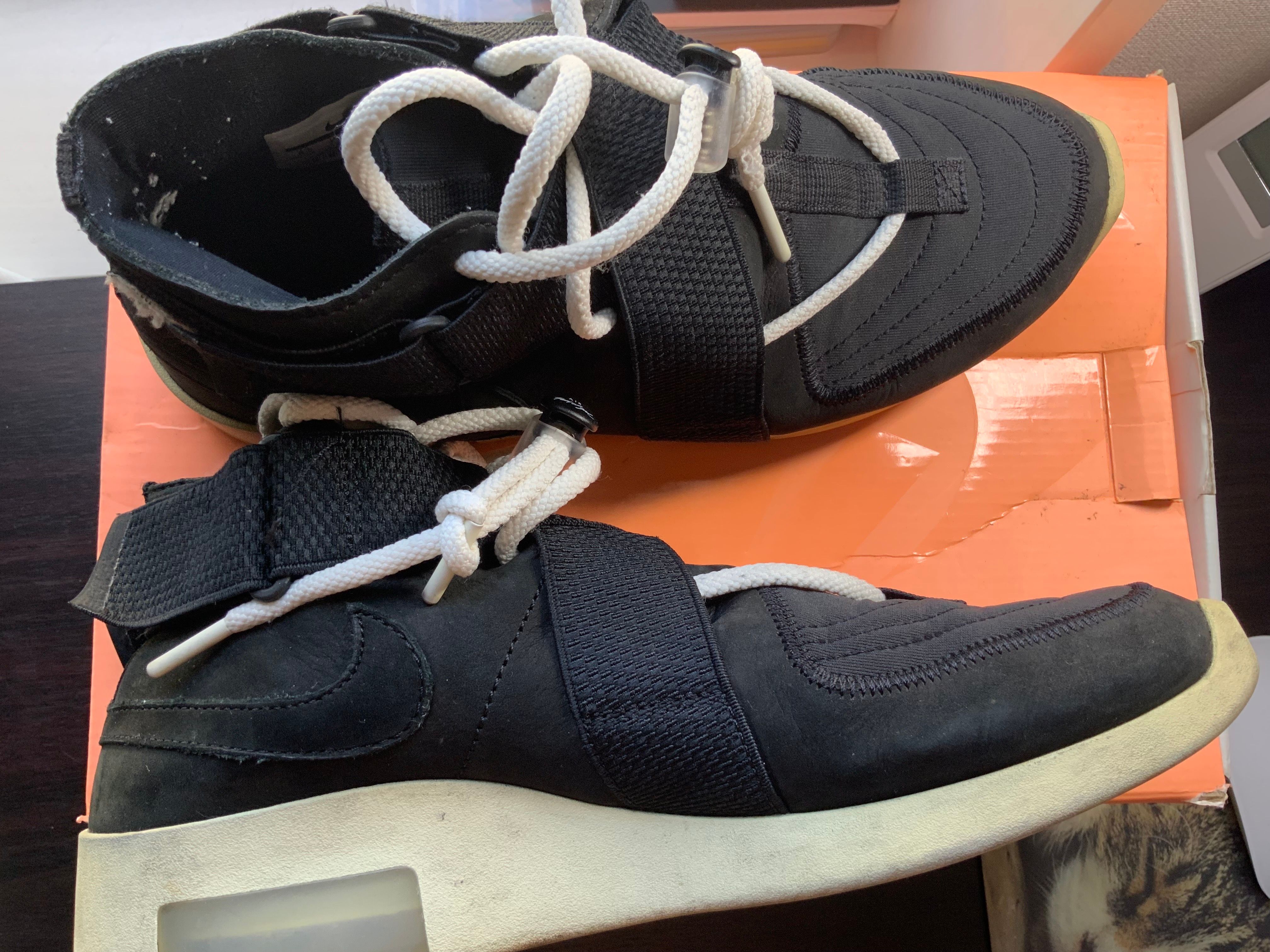 FEAR OF GOD × Nike Air Fear Of God Raid "Black"