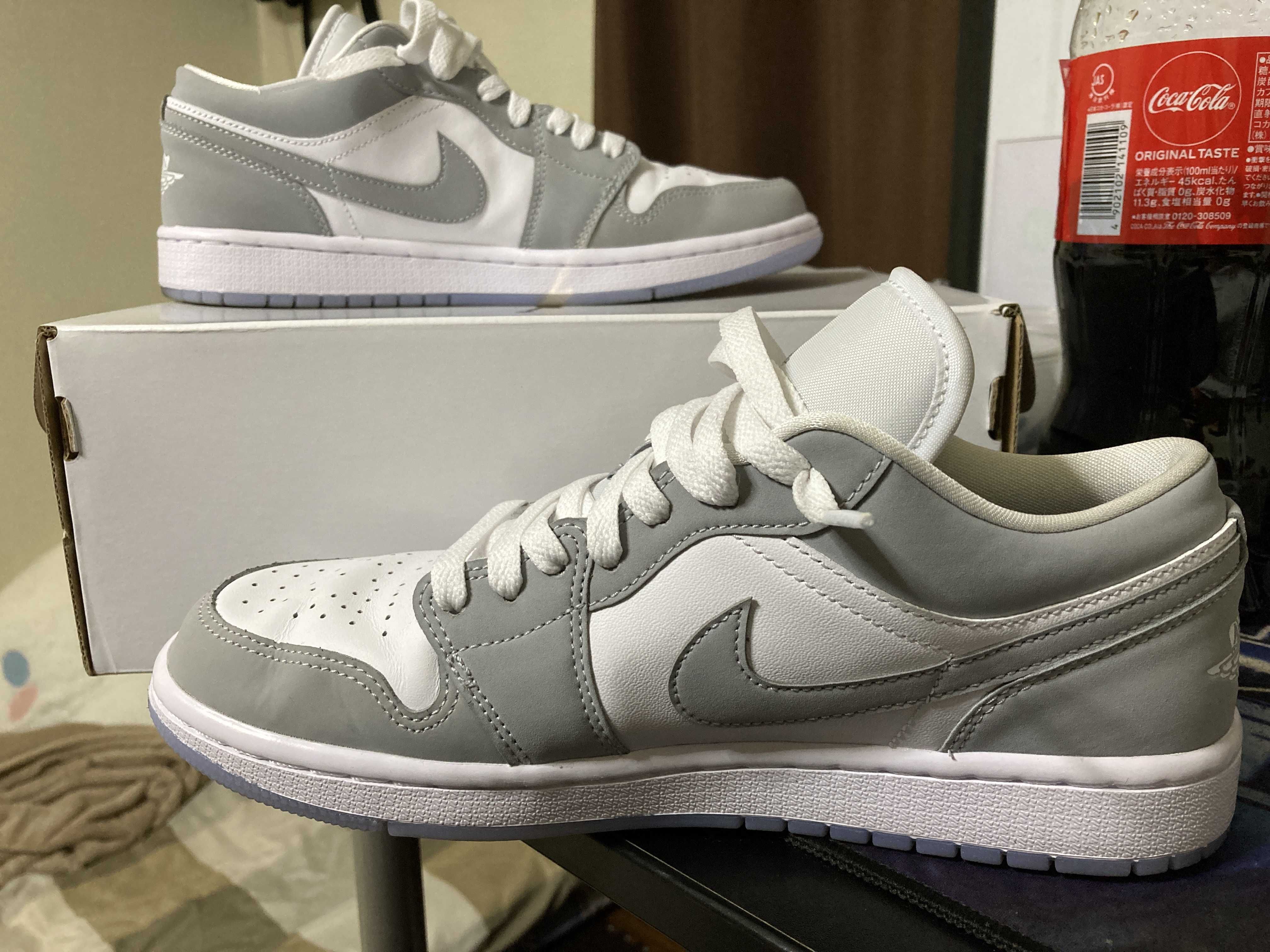 Nike Women's Air Jordan 1 Low "Wolf Grey"