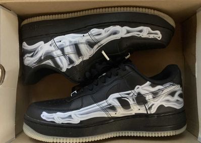 Nike Air Force 1 Low "Black Skeleton"