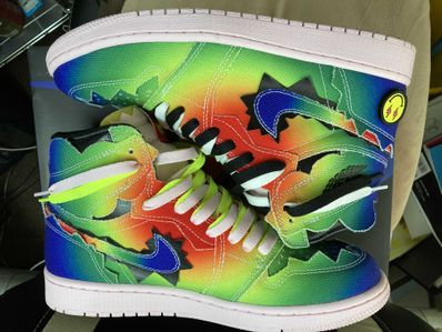 J Balvin × Nike Air Jordan 1 High OG "Rainbow"