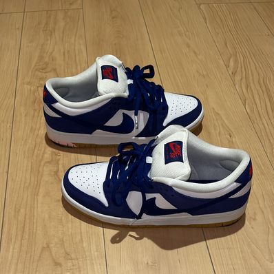 Nike SB Dunk Low "Los Angeles Dodgers/Deep Royal Blue"