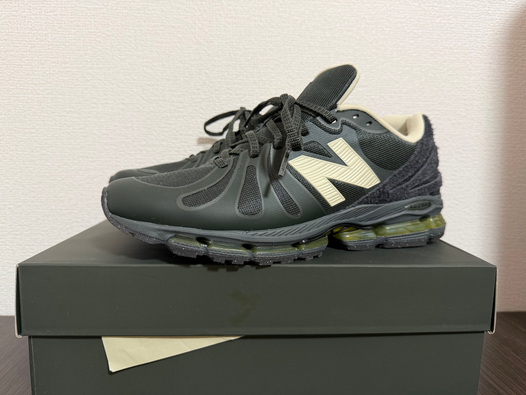 Stone Island × New Balance ABZORB 1890 "Deep Forest"