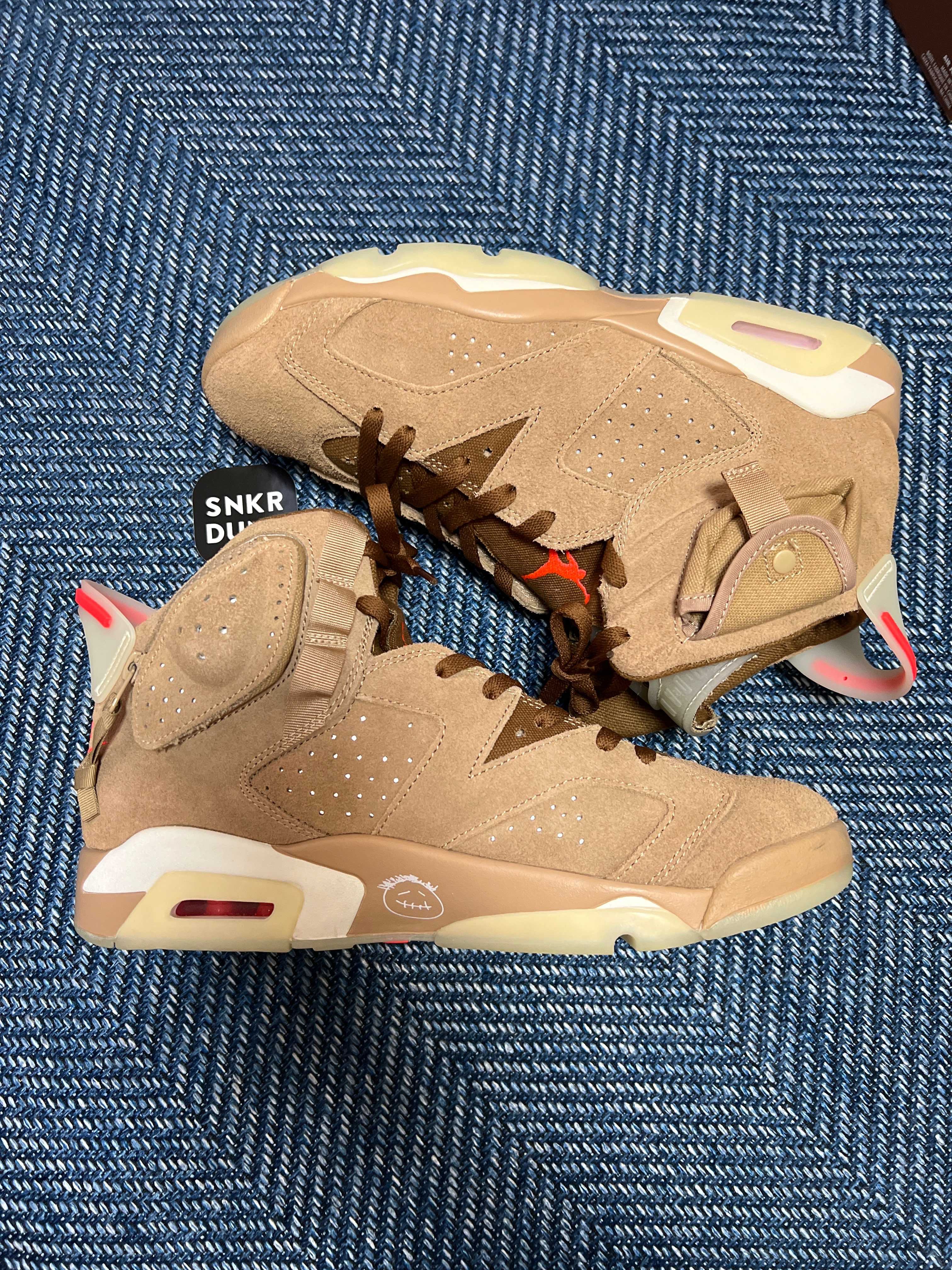 Travis Scott × Nike Air Jordan 6 "British Khaki"