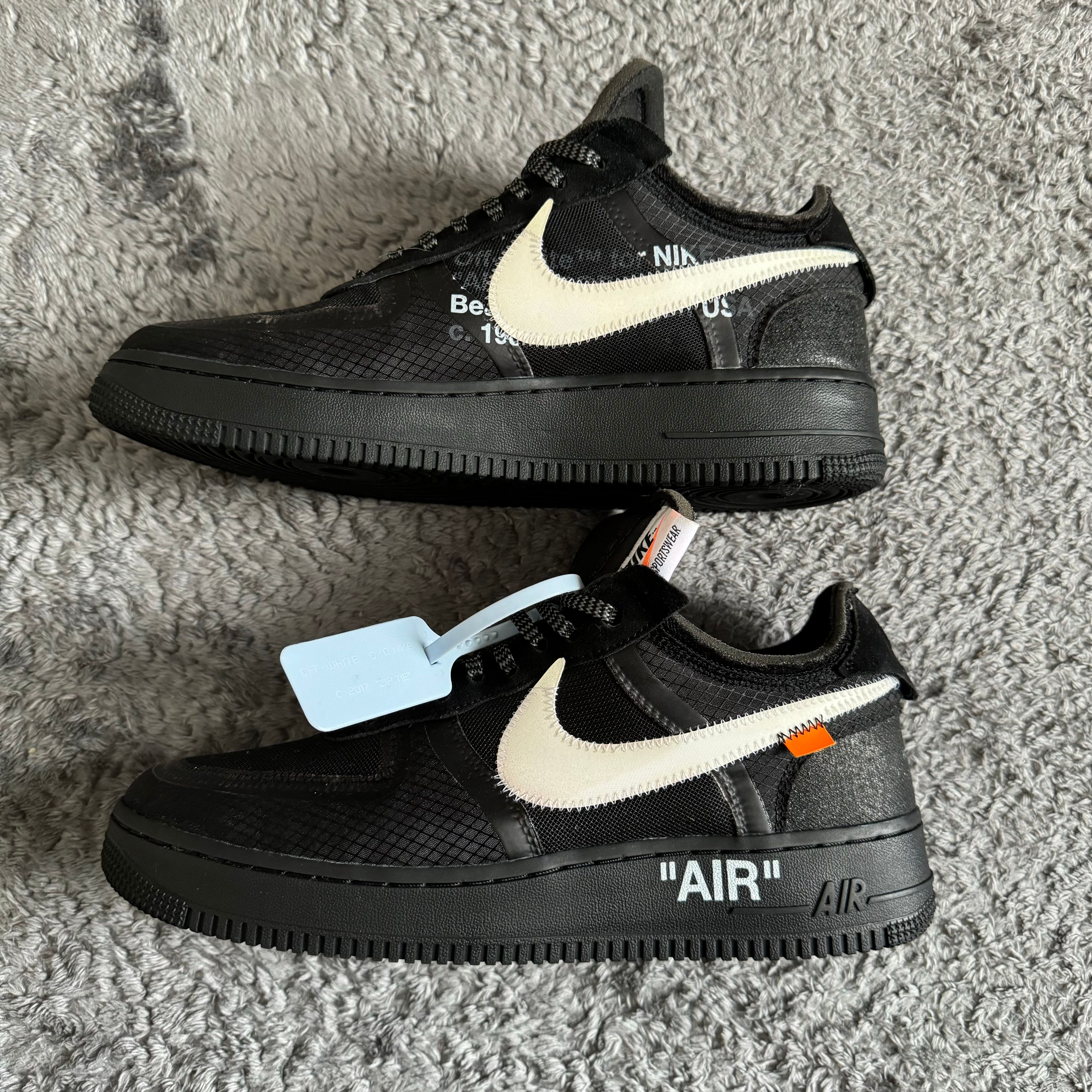 Off-White × Nike Air Force 1 Low "Black"