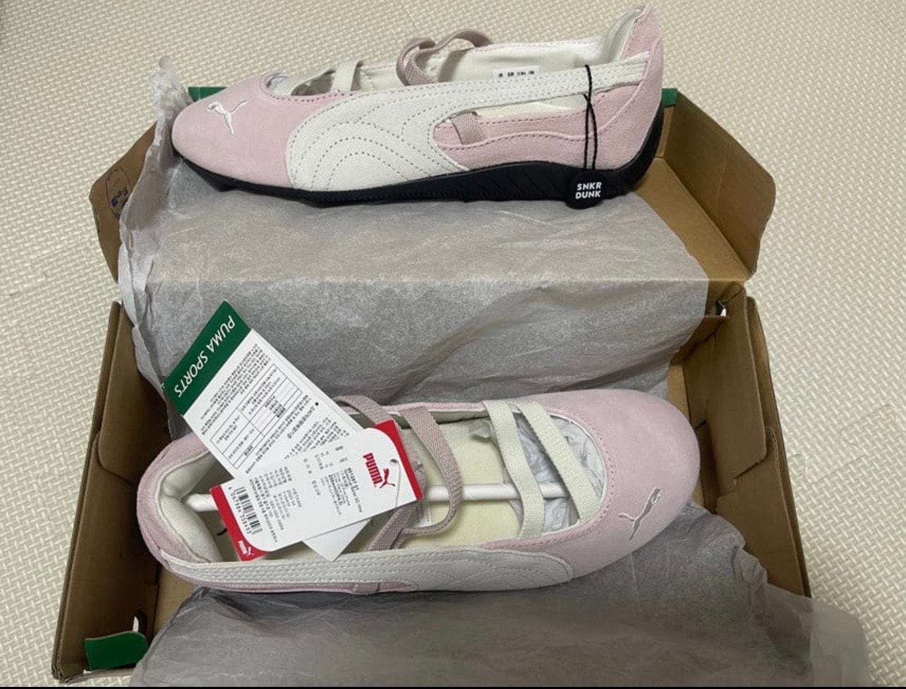 Puma Women's Speedcat Ballet Suede "Pink/White"