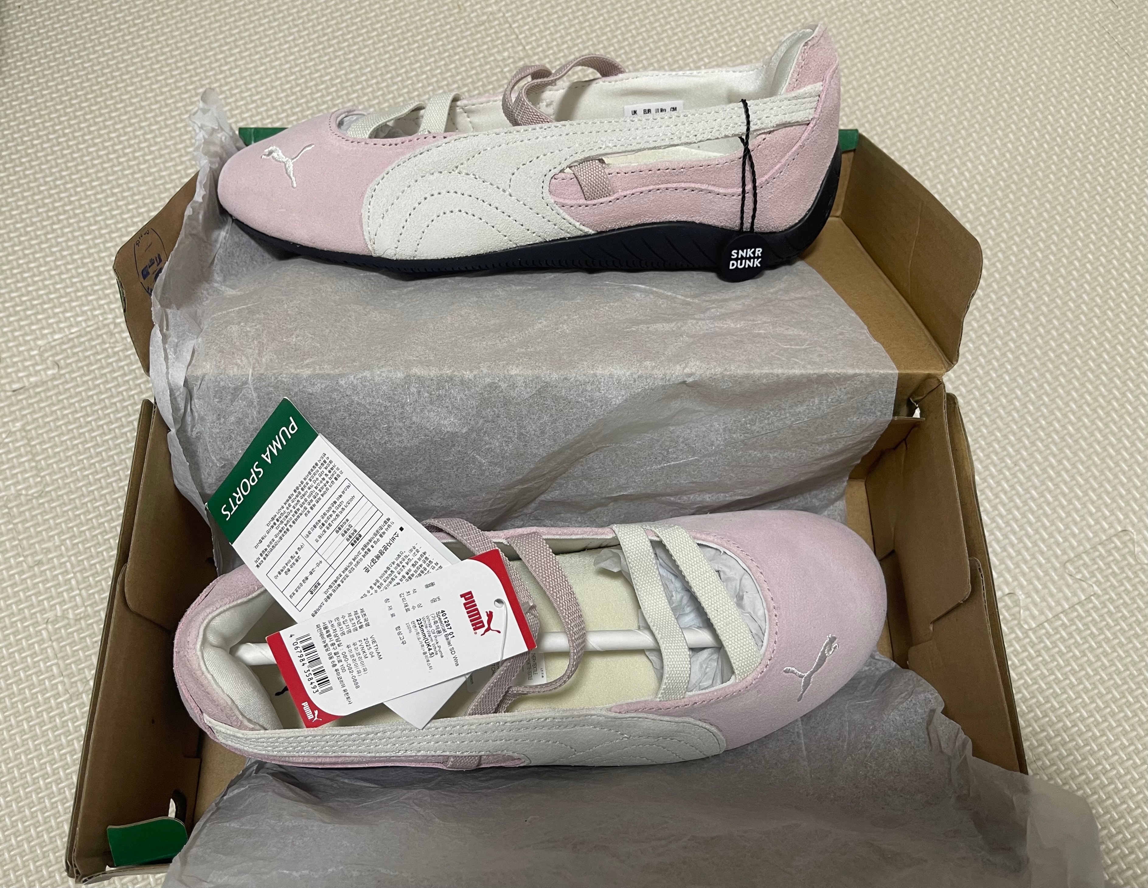 Puma Women's Speedcat Ballet Suede "Pink/White"