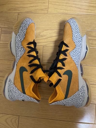 atmos × Nike LeBron 16 Low "Safari" (CD9471-800/CI3358-800)