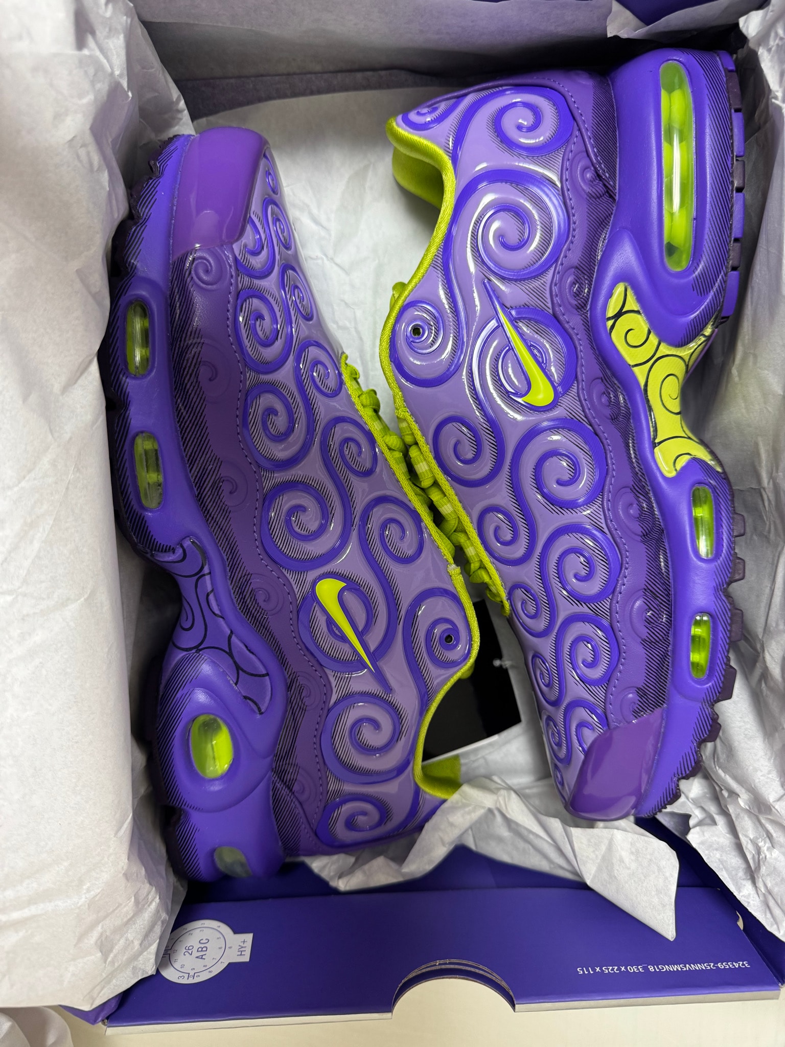 One Piece × Nike Air Max Plus "Devil Fruits/Gomu Gomu"
