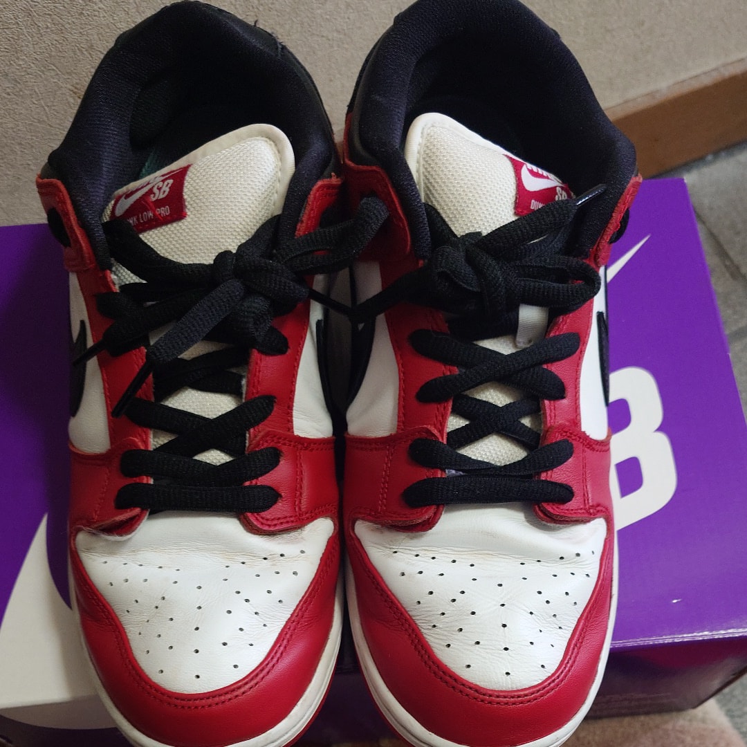 Nike SB Dunk Low Pro "J-Pack Chicago/Varsity Red and White"