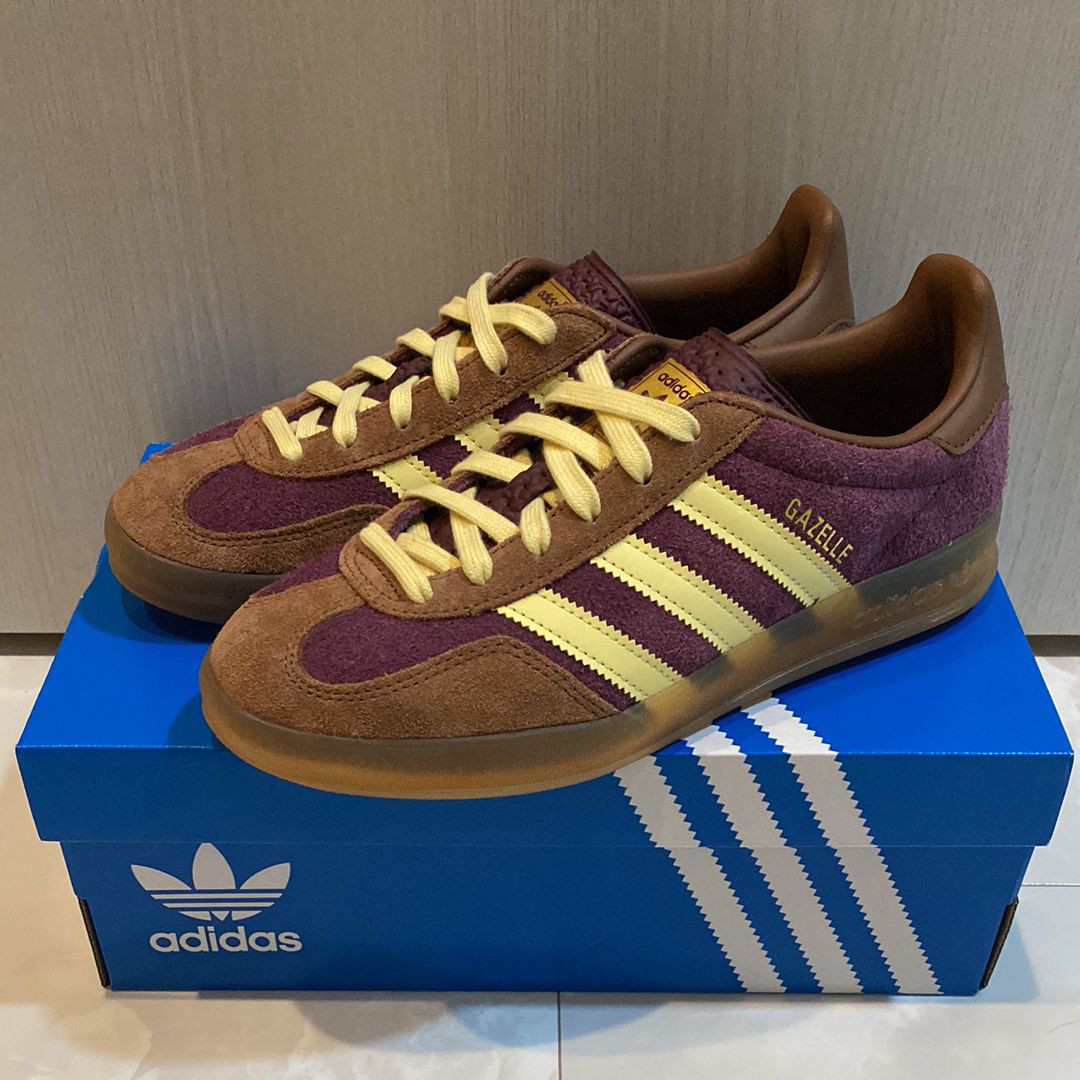 adidas Gazelle Indoor "Maroon/Almost Yellow/Preloved Brown"