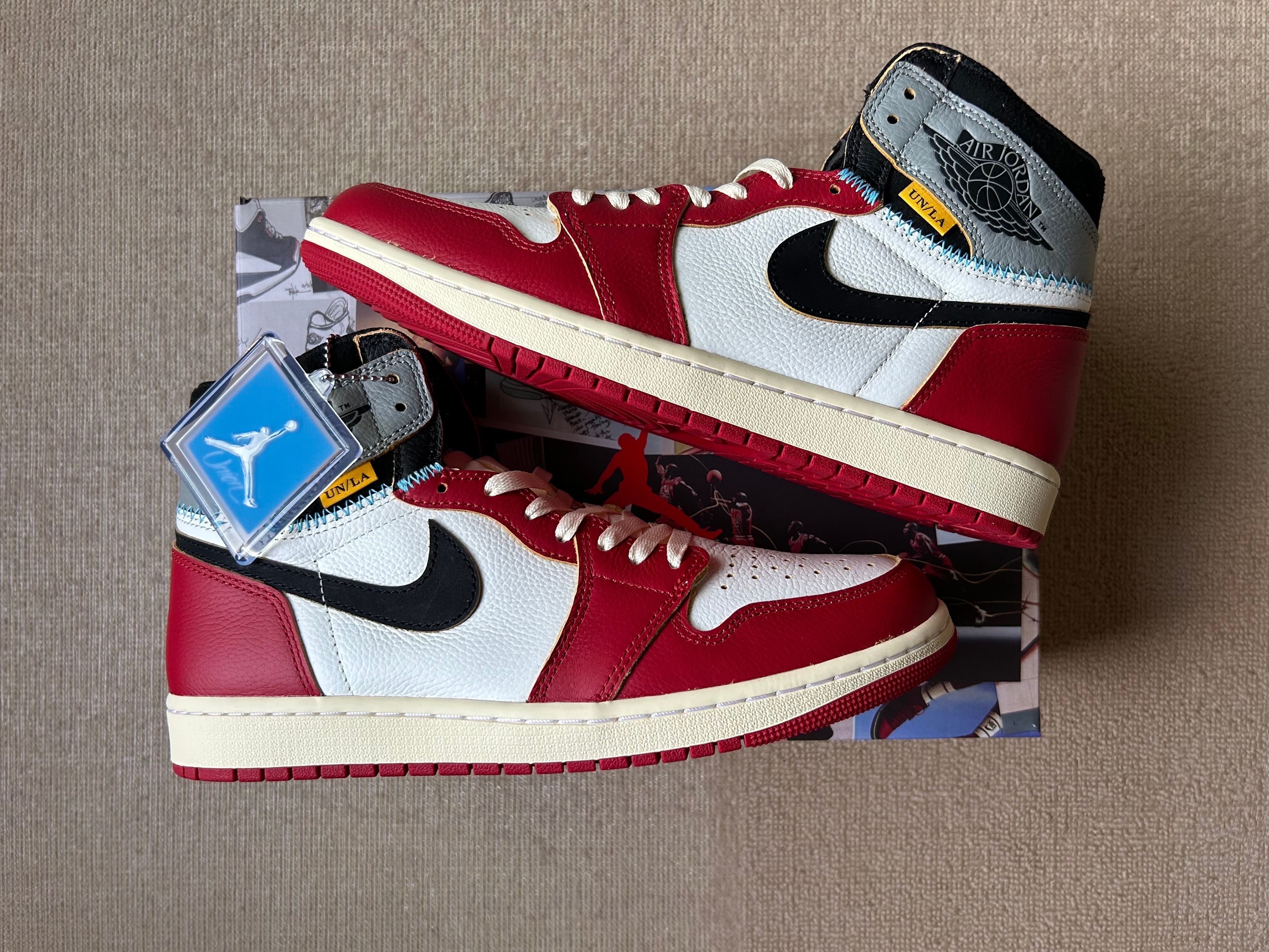 UNION × Nike Air Jordan 1 Retro High OG "Chicago/Shadow"