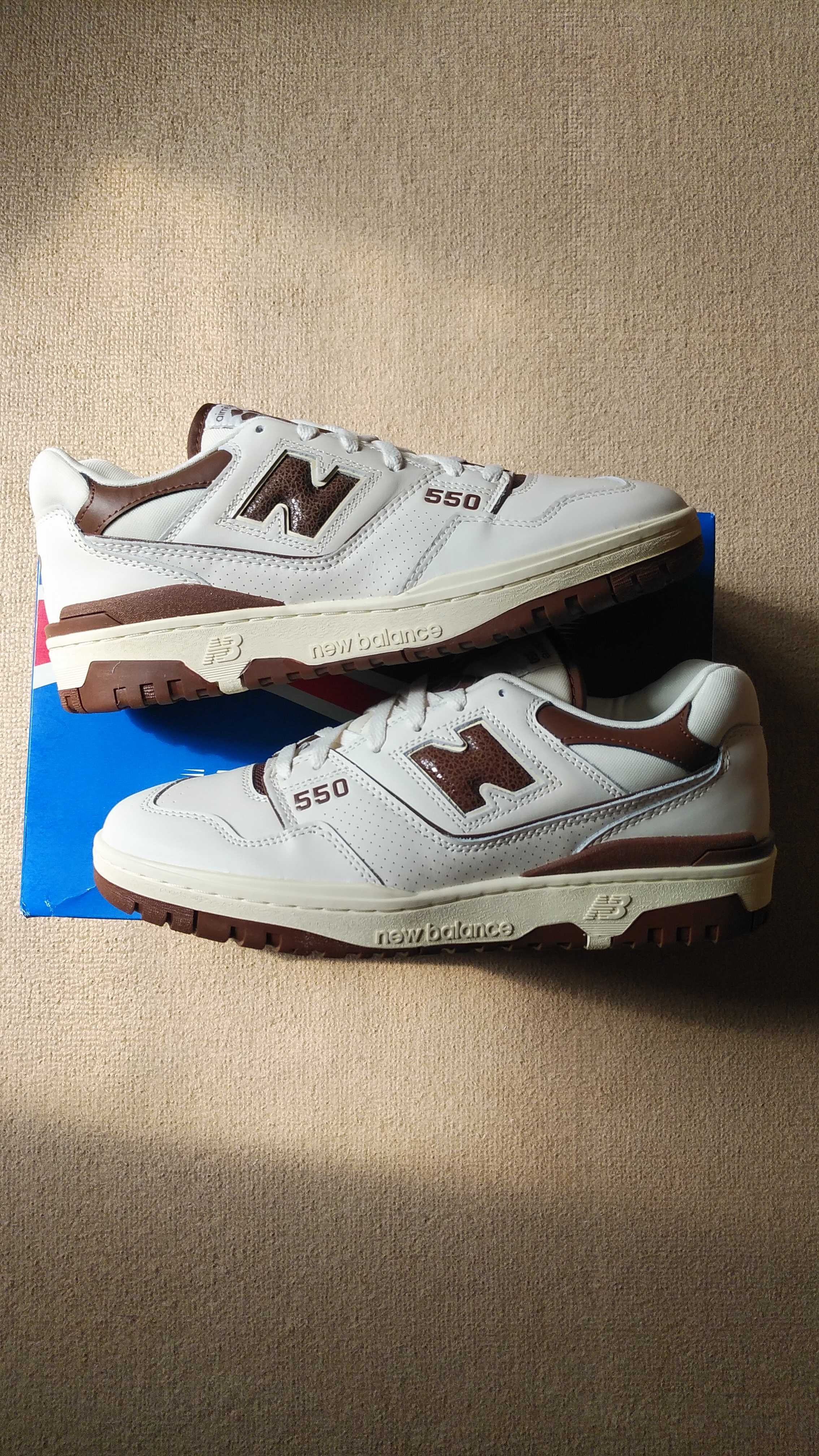 Aime Leon Dore × New Balance 550 "White/Brown"