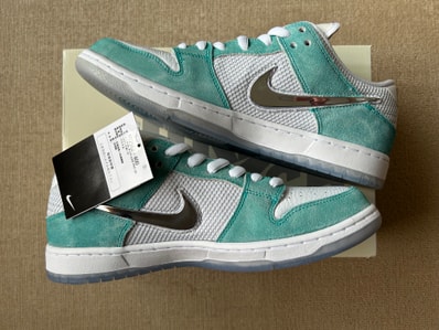 APRIL SKATEBOARDS × Nike SB Dunk Low Pro QS "White and Multi-Color"