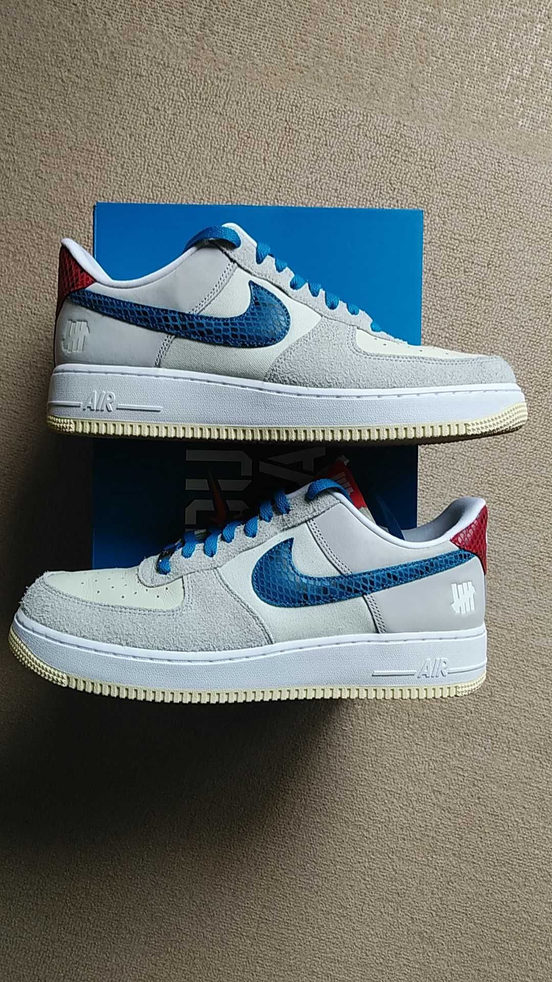 UNDEFEATED × Nike Air Force 1 Low "White"