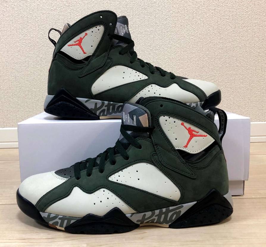 PATTA × NIKE AIR JORDAN 7 RETRO "SEQUOIA"