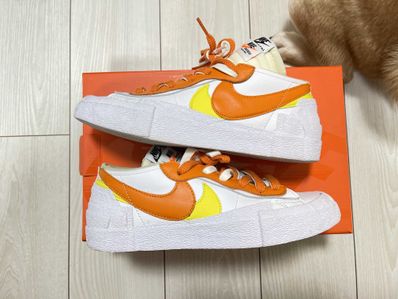 SACAI × NIKE BLAZER LOW "MAGMA ORANGE"