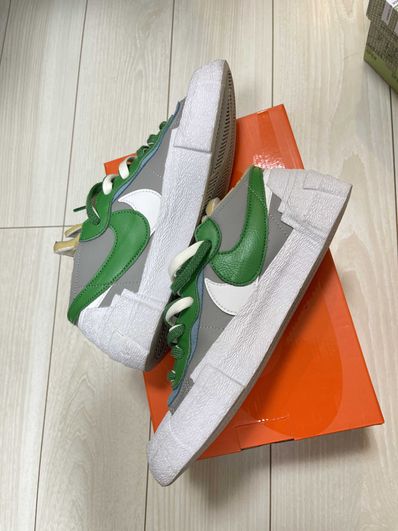 sacai × Nike Blazer Low "Classic Green"
